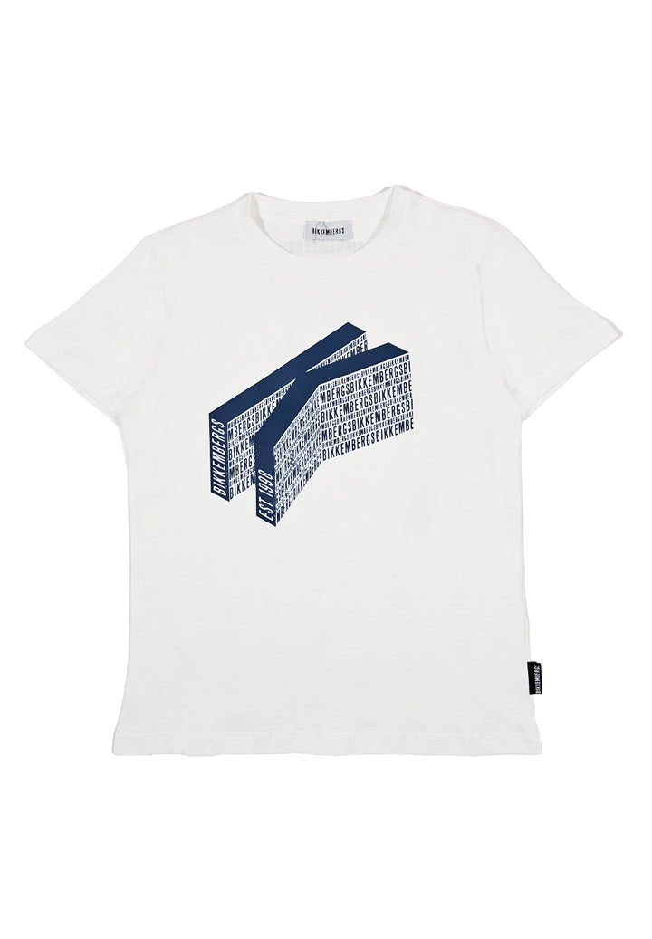 T-shirt bianca per bambino