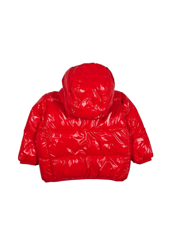 Rote Jacke für Neugeborene