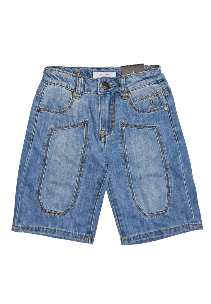 Bermuda denim blu per bambino