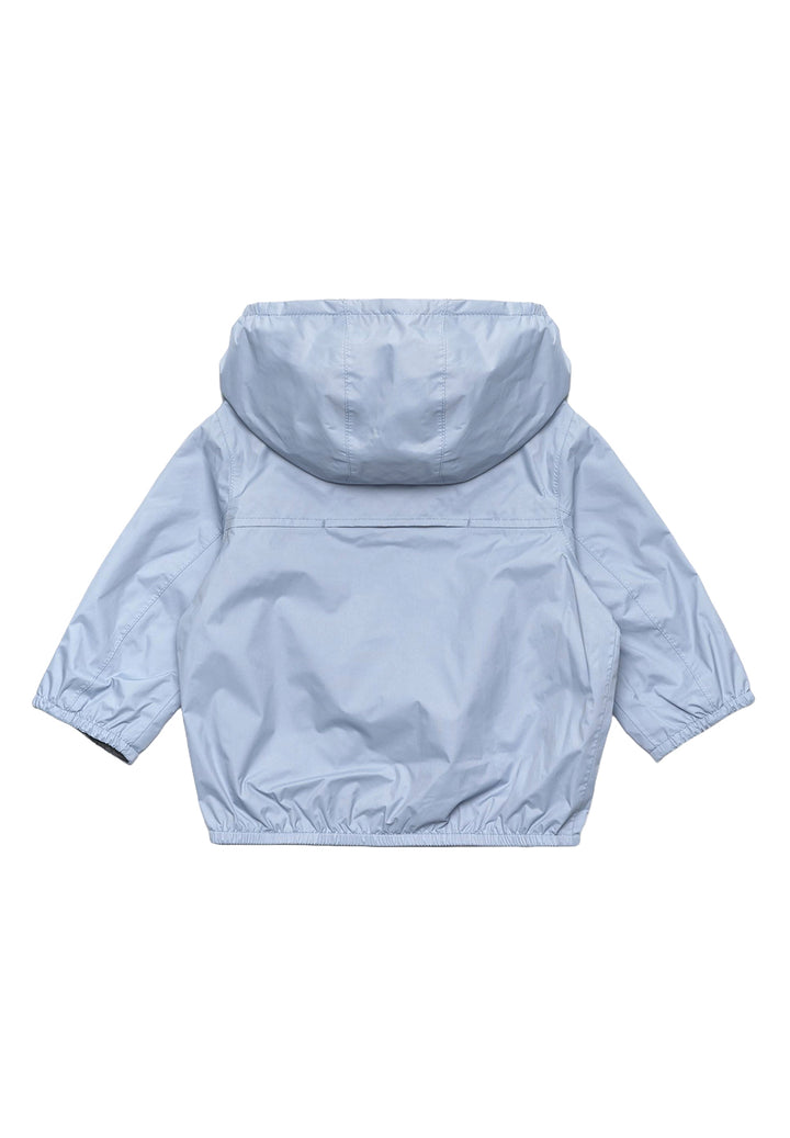 Giubbino reversibile celeste-blu per bambino