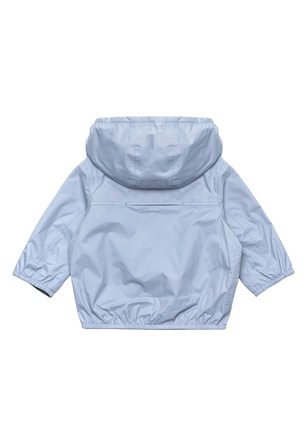 Giubbino reversibile celeste-blu per neonato