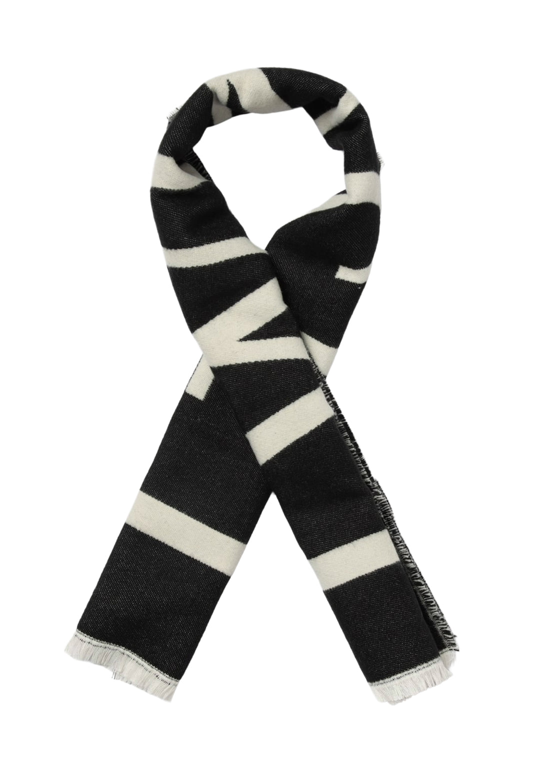 Sciarpa nera per bambina