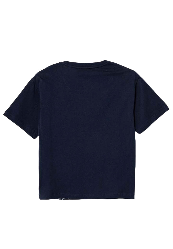 T-shirt blu per bambino