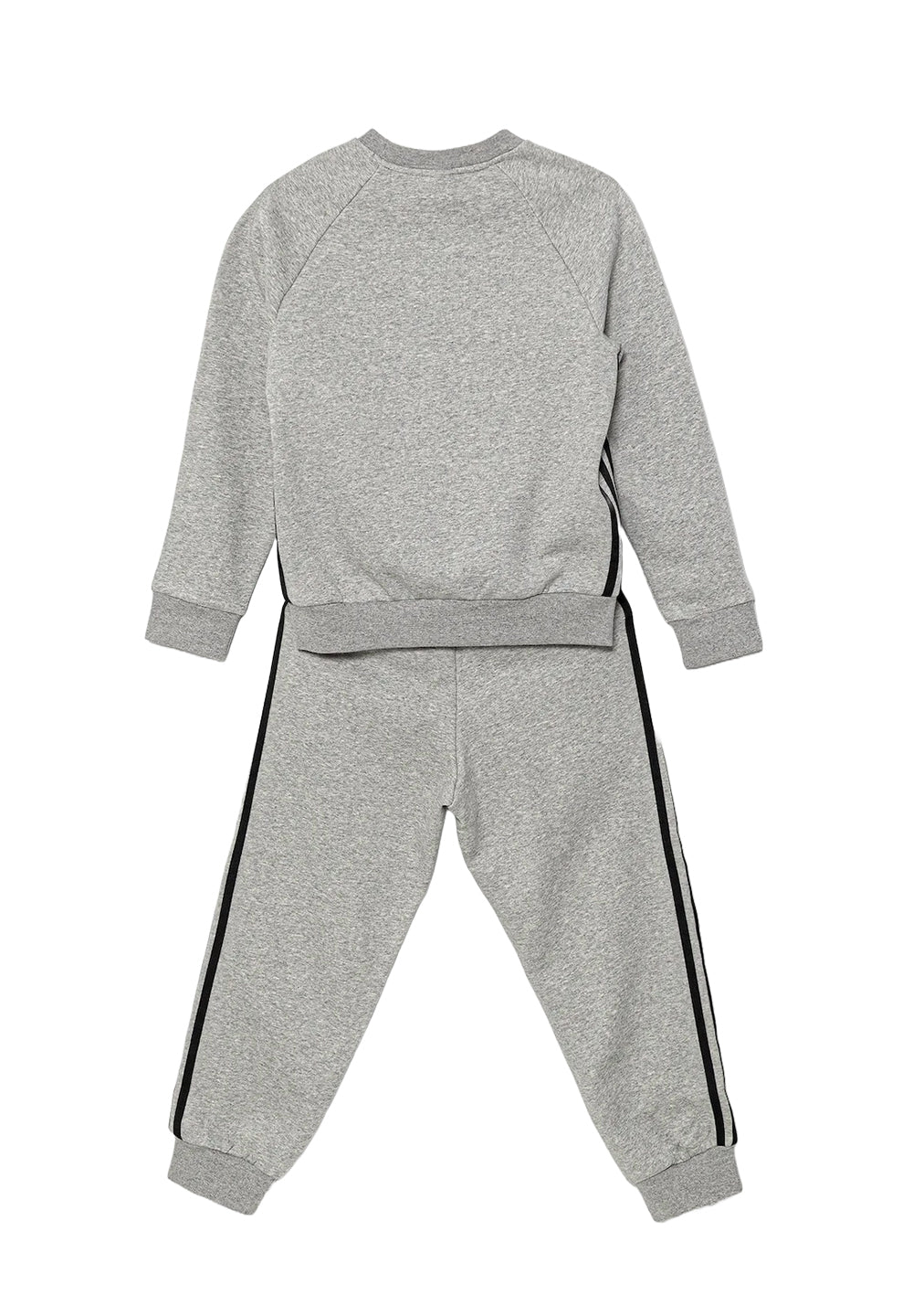 Completo felpa grigio per bambino