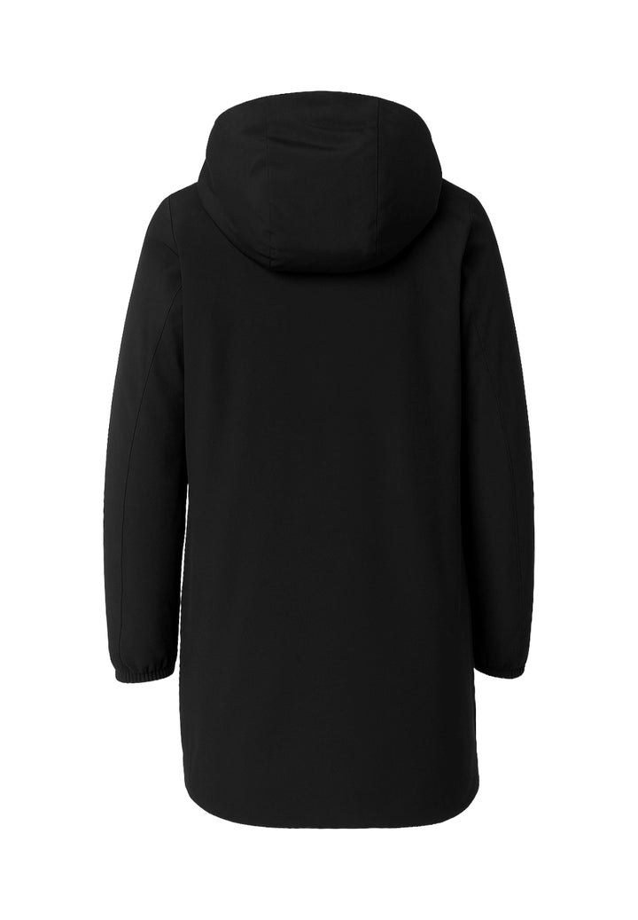 Giubbotto reversibile nero-rosa per bambina