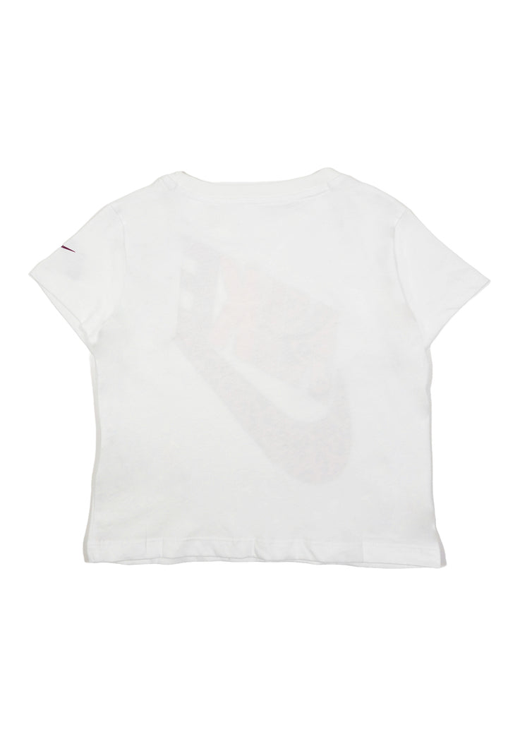 T-shirt bianca per bambina