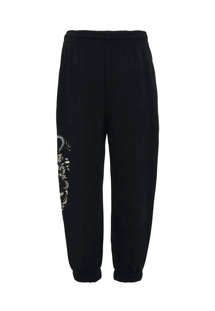 Pantalone felpa nero per bambino