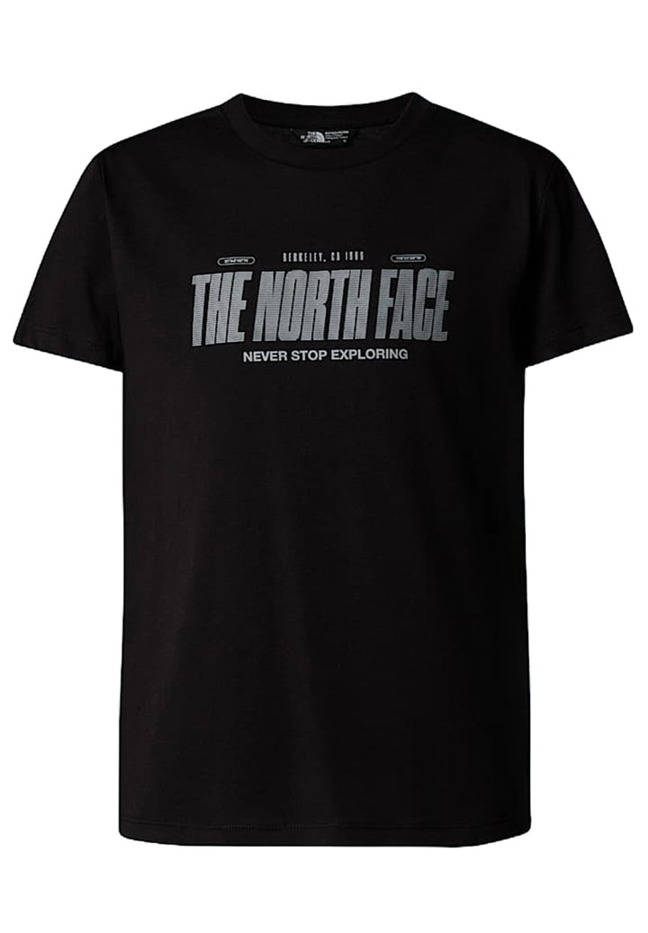 T-shirt nera per bambino