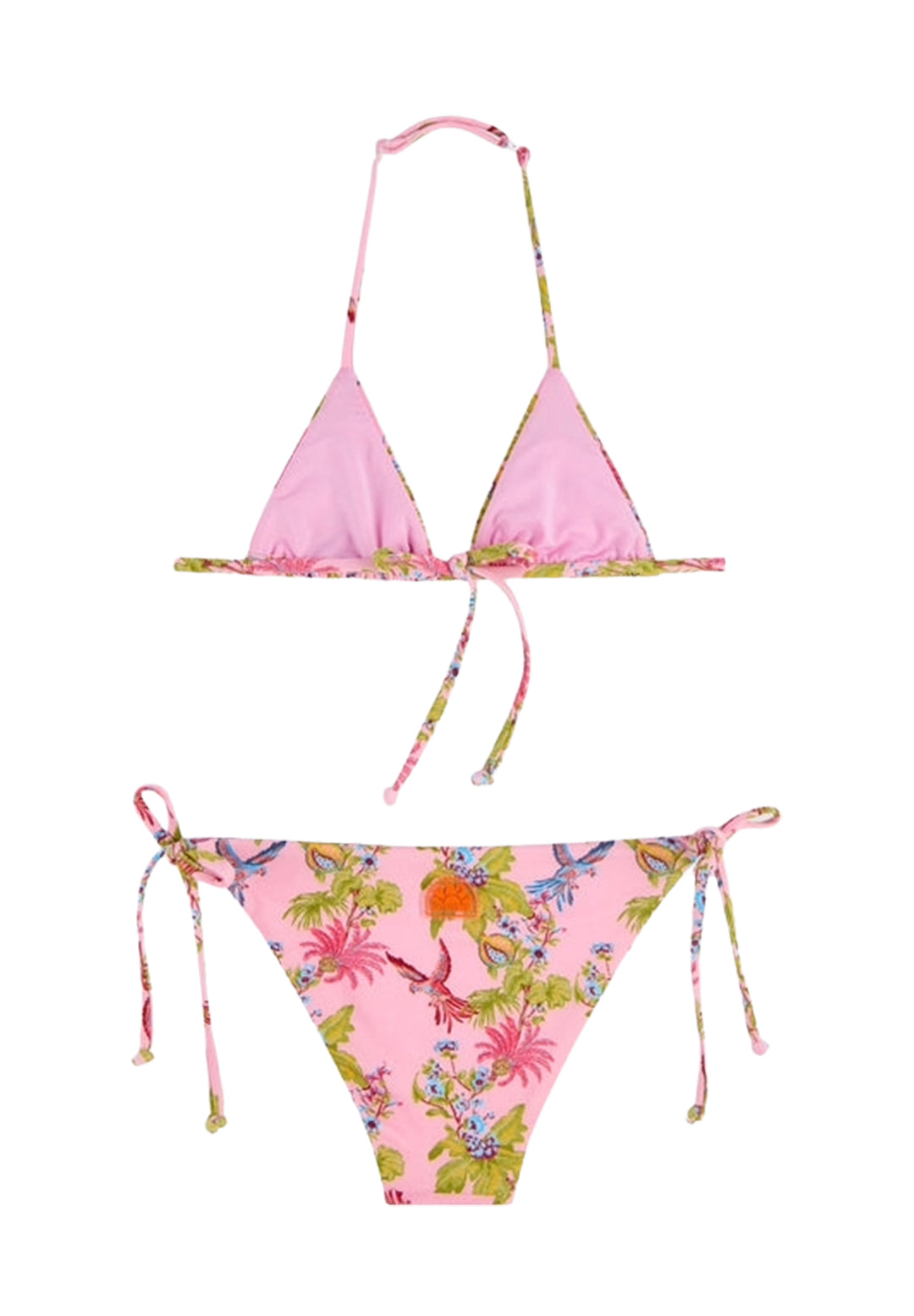 Costume bikini rosa per bambina