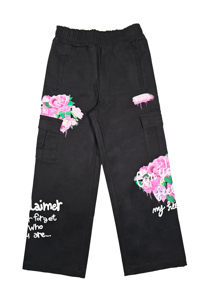 Pantalone nero per bambina