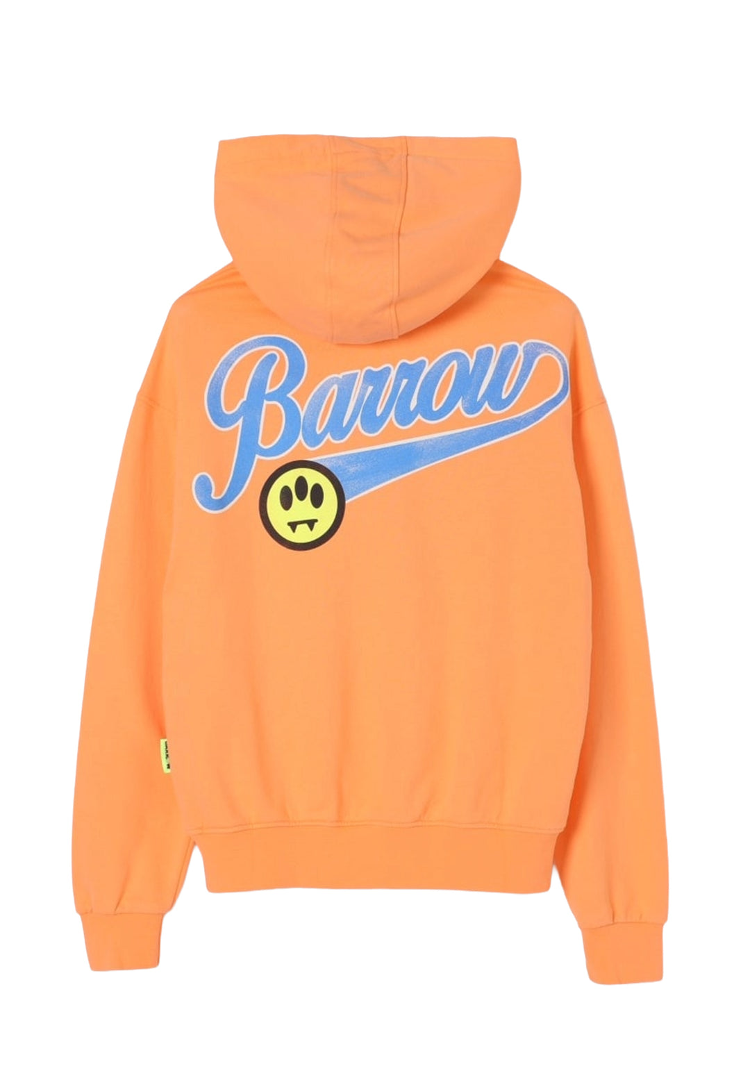 Felpa cappuccio arancione unisex