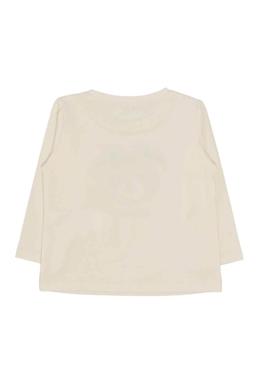 T-shirt crema per bambina