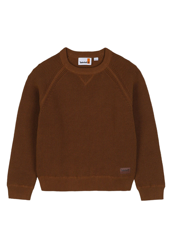 Maglione marrone per bambino