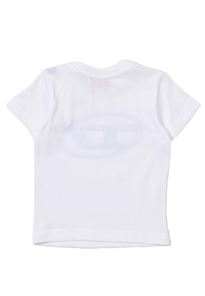 T-shirt bianco per neonato