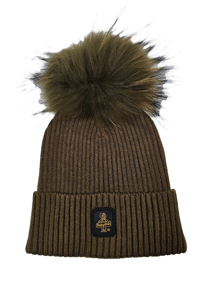 Cappello verde per bambina
