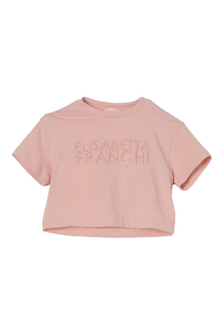 T-shirt rosa per neonata