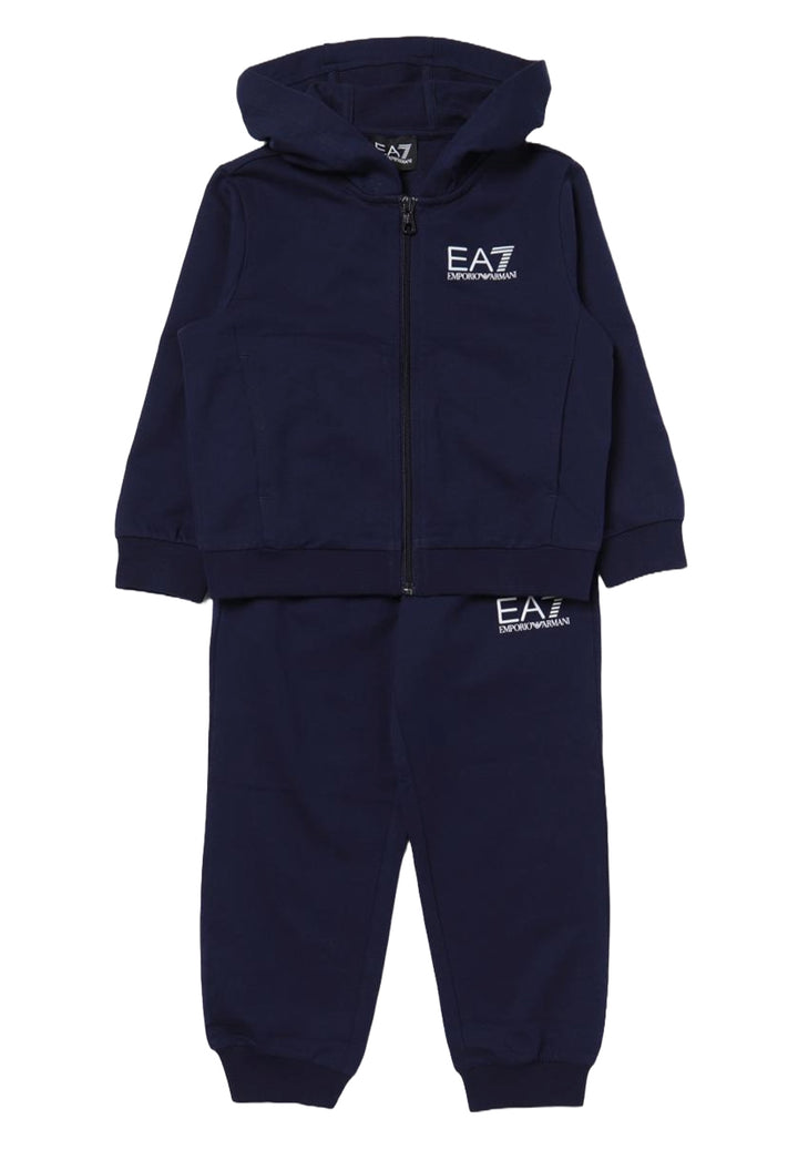 Completo felpa blu navy per bambino