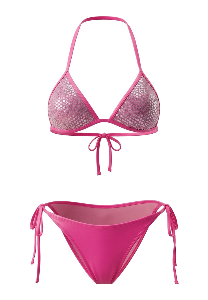 Costume rosa per bambina