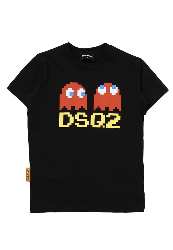 Schwarzes T-Shirt für Jungen