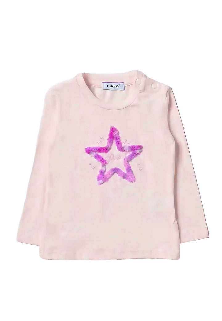 T-shirt rosa per bambina