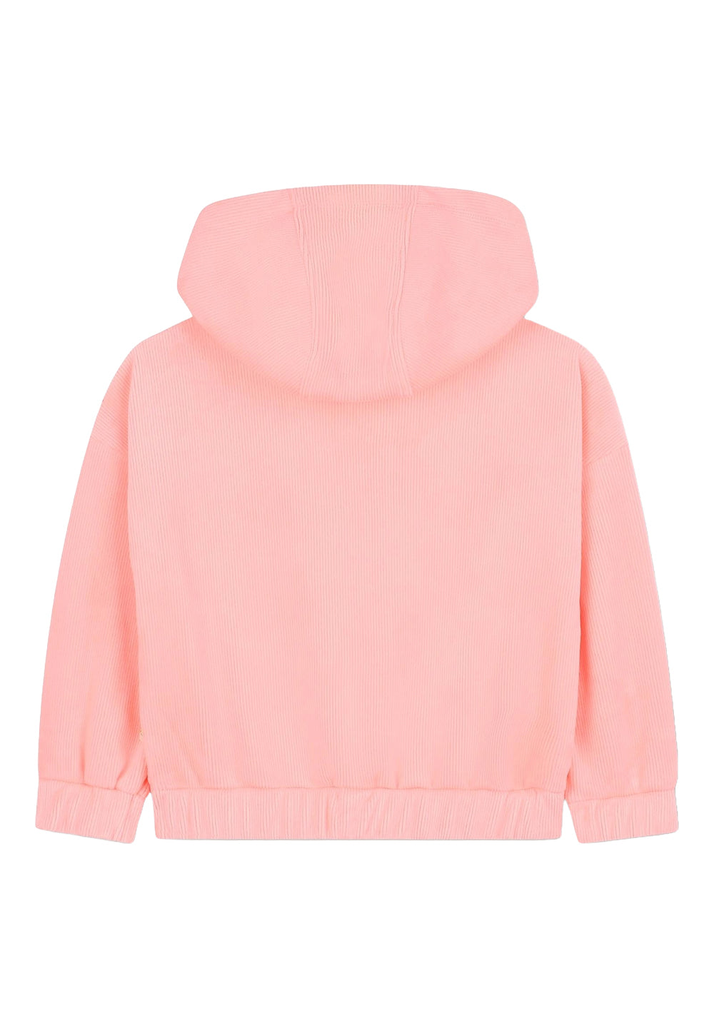Felpa cappuccio rosa per bambina