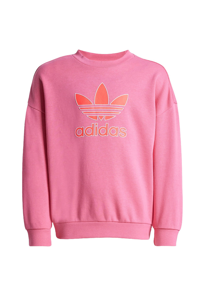 Completo felpa rosa per bambina