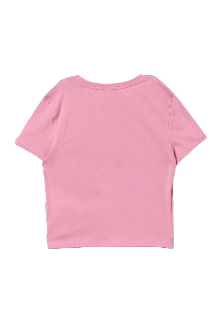 T-shirt rosa per bambina