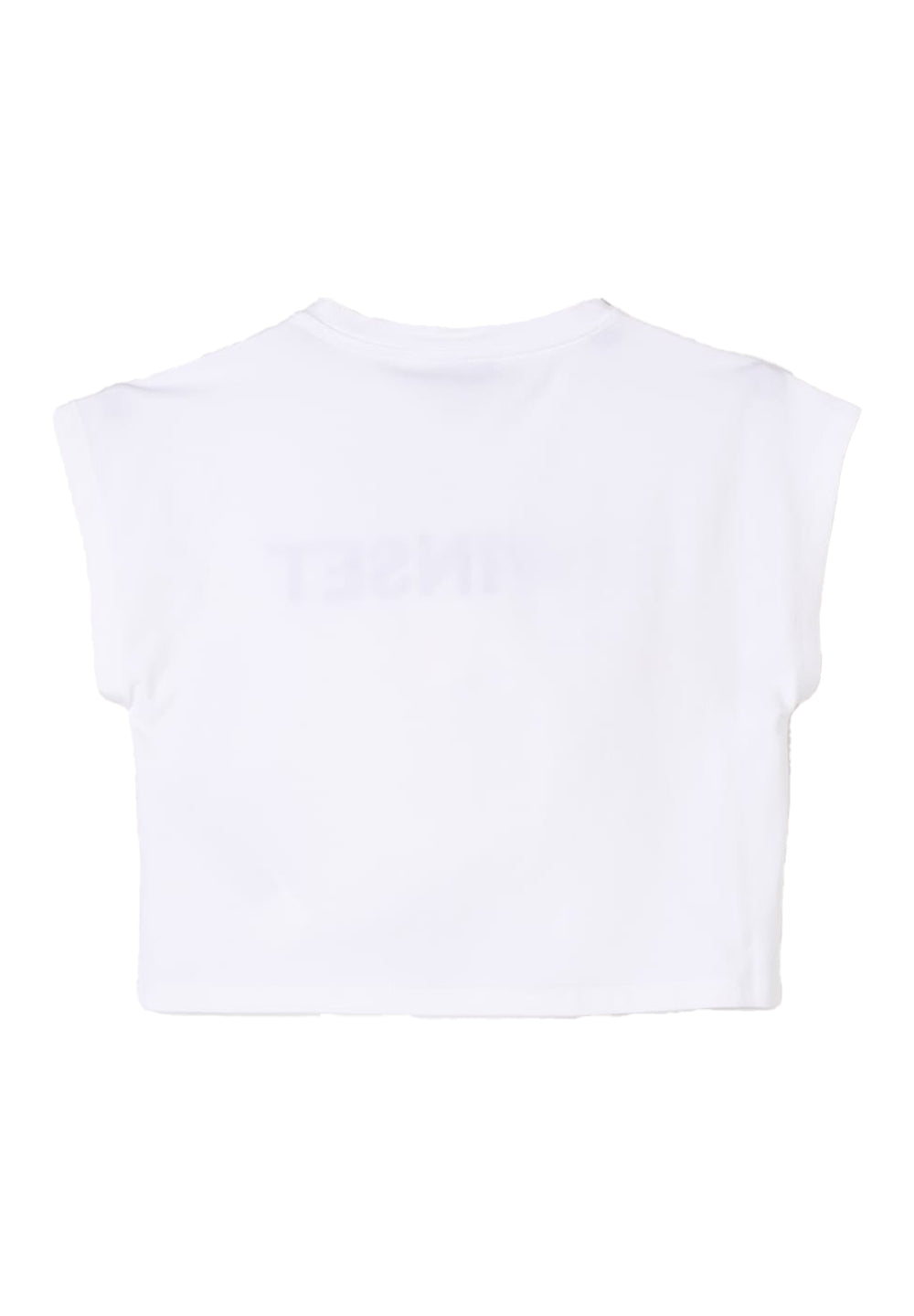 T-shirt bianca per bambina