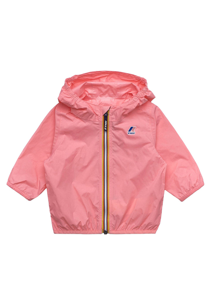 Giubbino rosa geranio per neonata