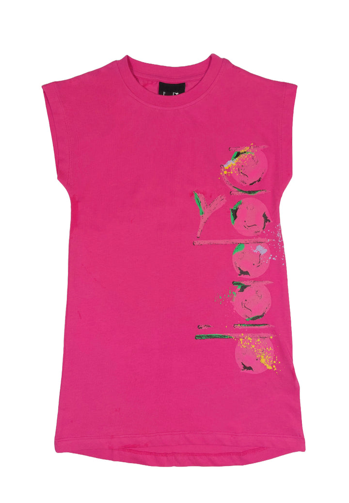 T-shirt fuxia per bambina