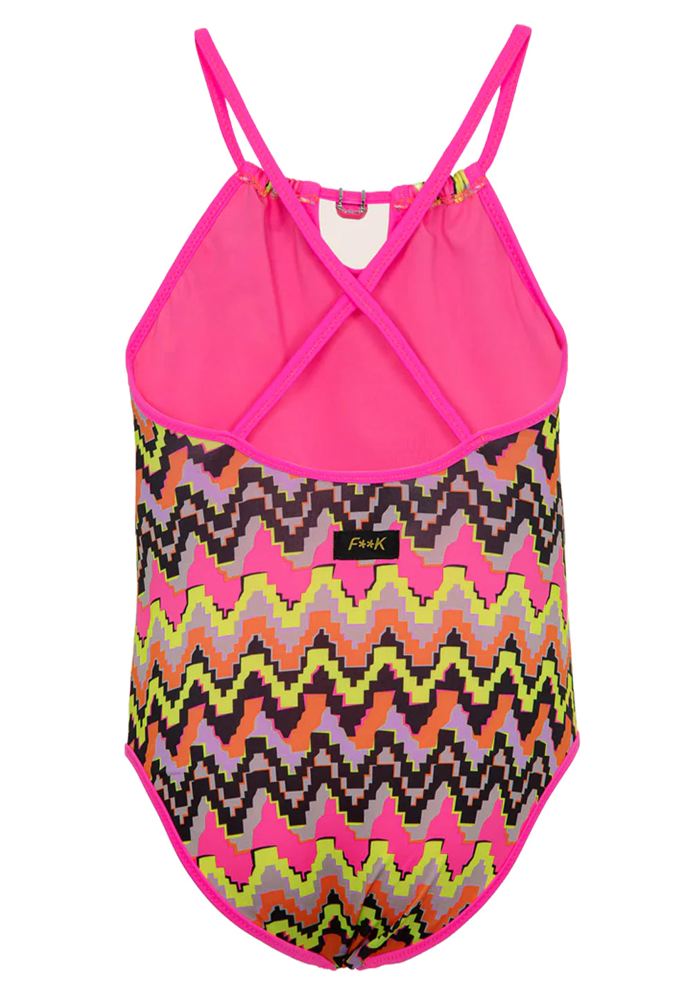 Costume intero multicolor per bambina