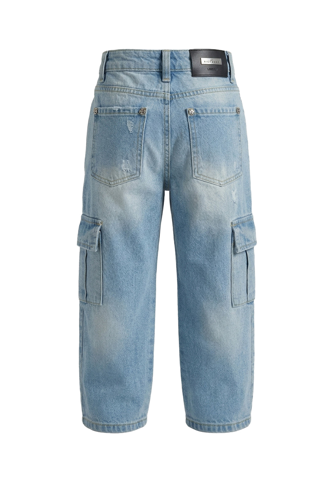 Jeans blu denim per bambino