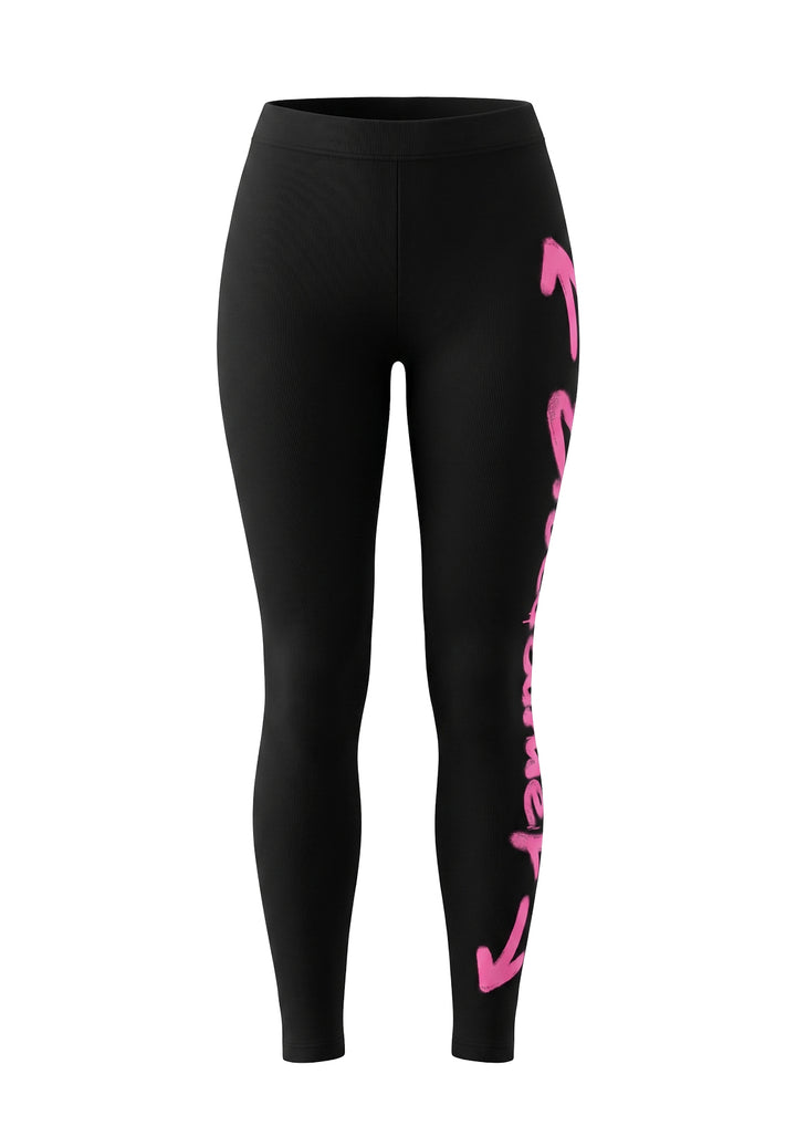 Leggings nero per bambina