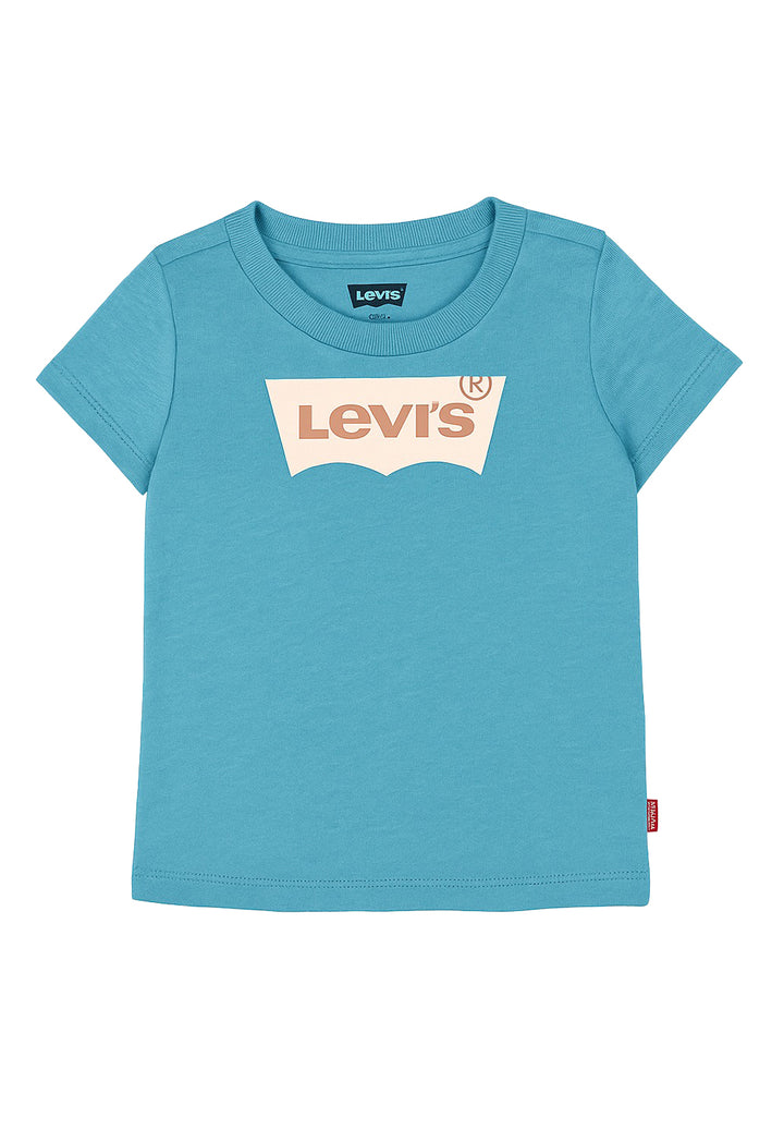 T-shirt turchese per neonato