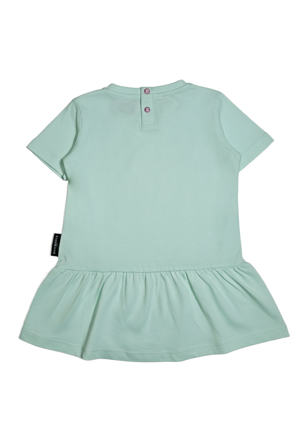 Grünes Kleid für Babymädchen