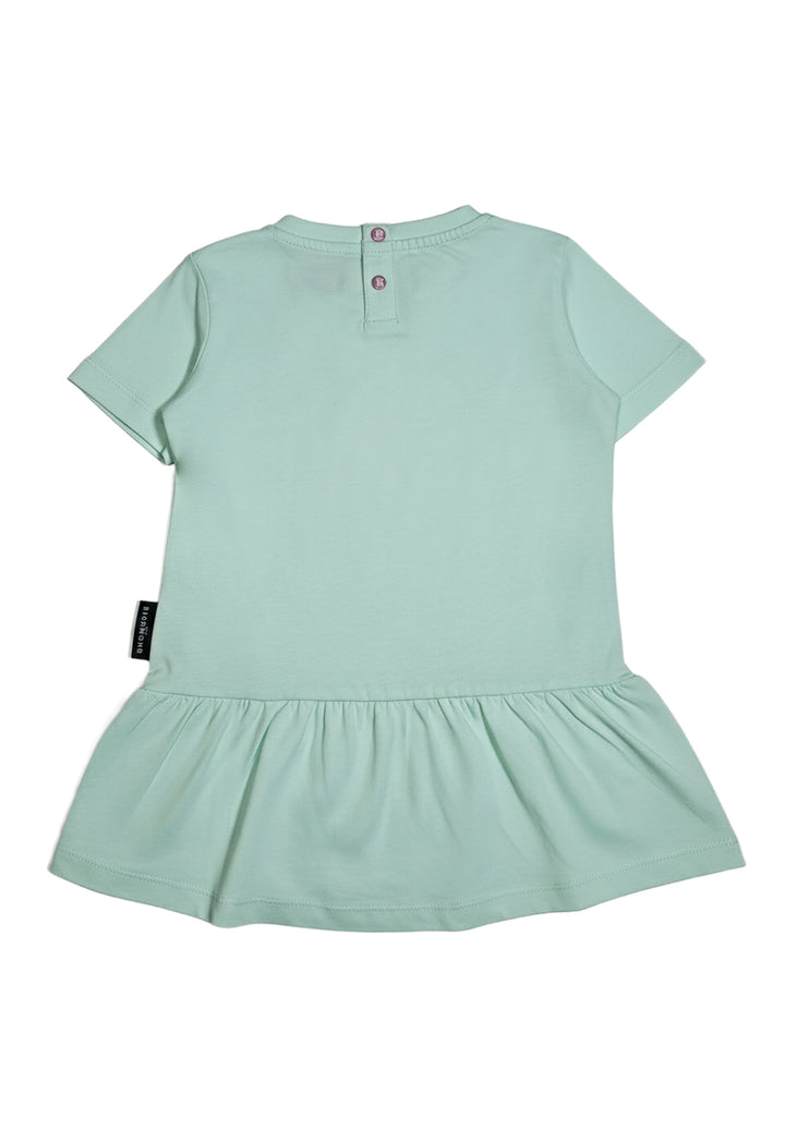 Grünes Kleid für Babymädchen