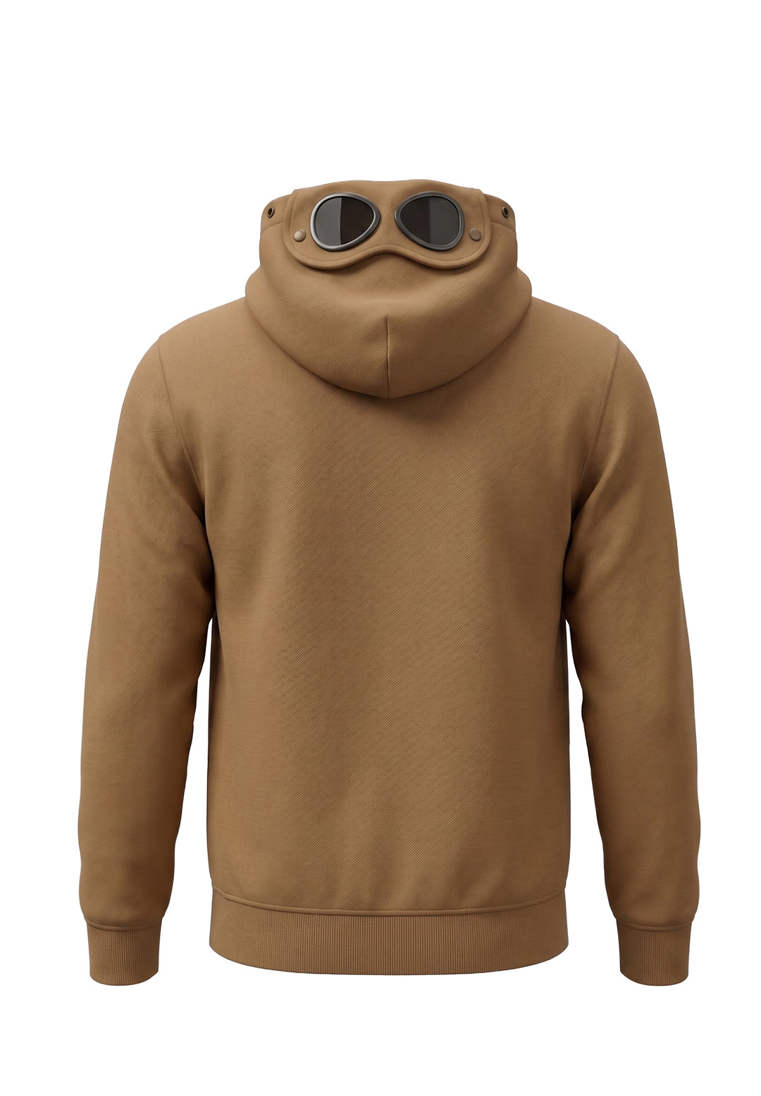 Felpa cappuccio marrone per bambino