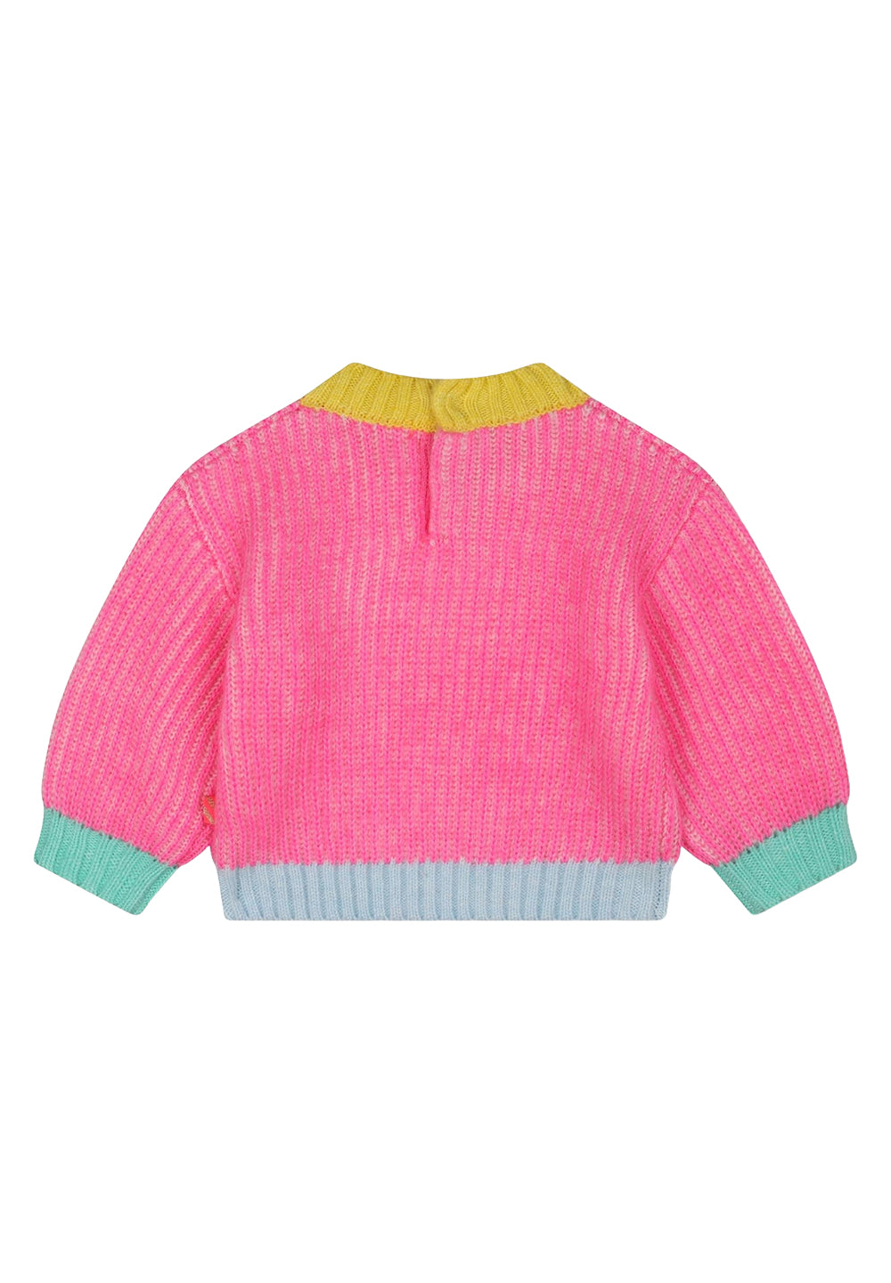 Pink sweater for baby girl