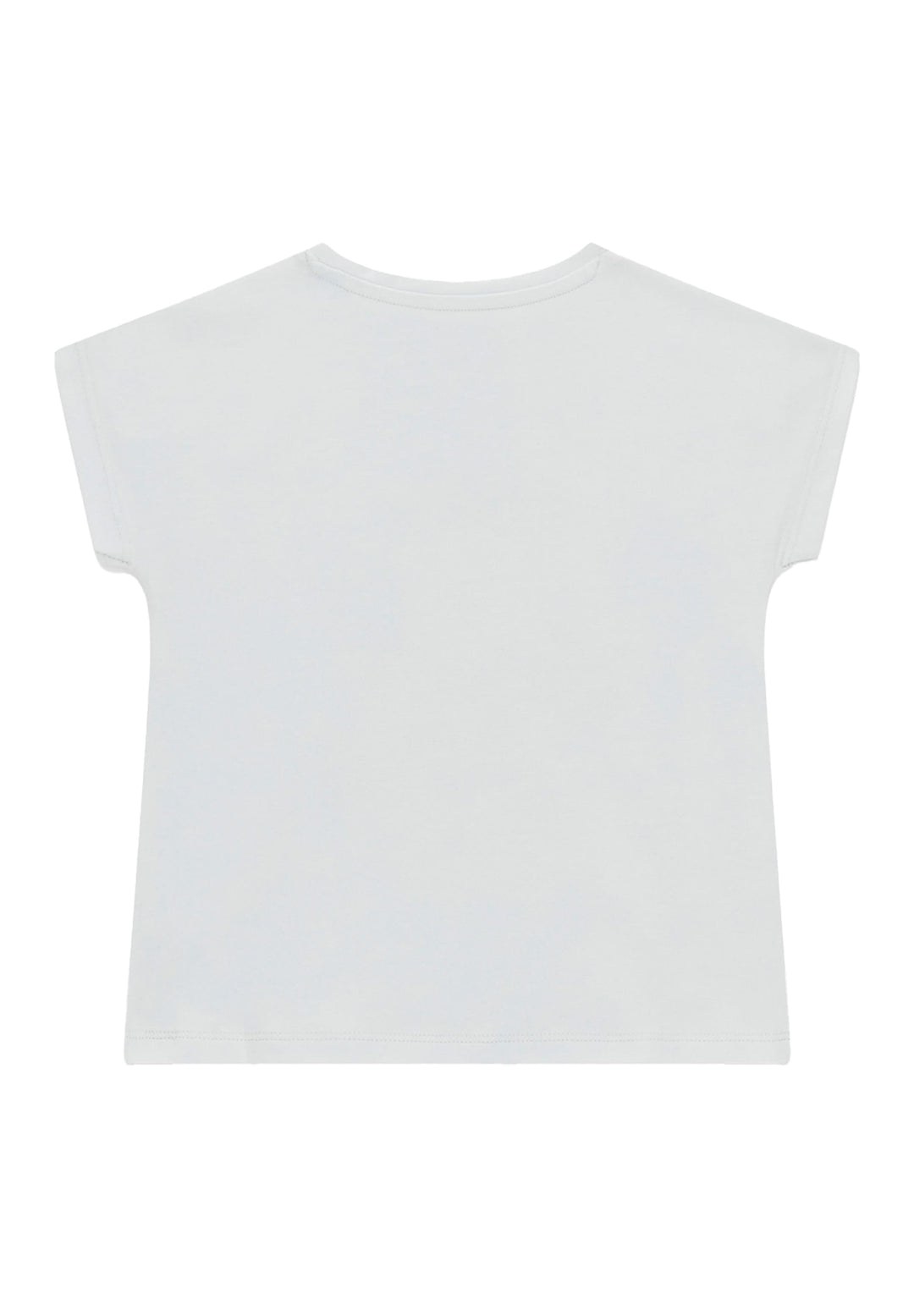 T-shirt bianca per bambina