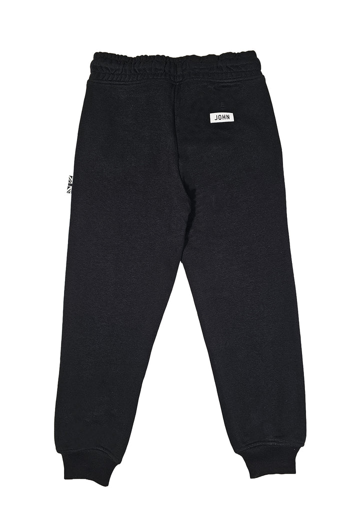 Pantalone felpa nero per bambino