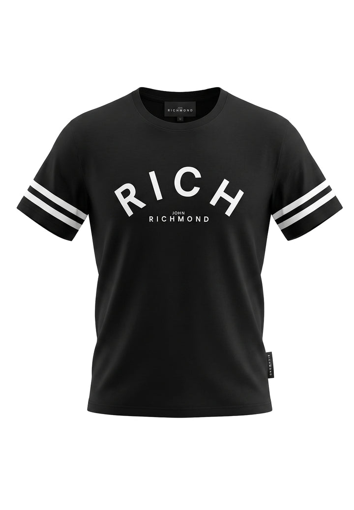 T-shirt nera per bambino