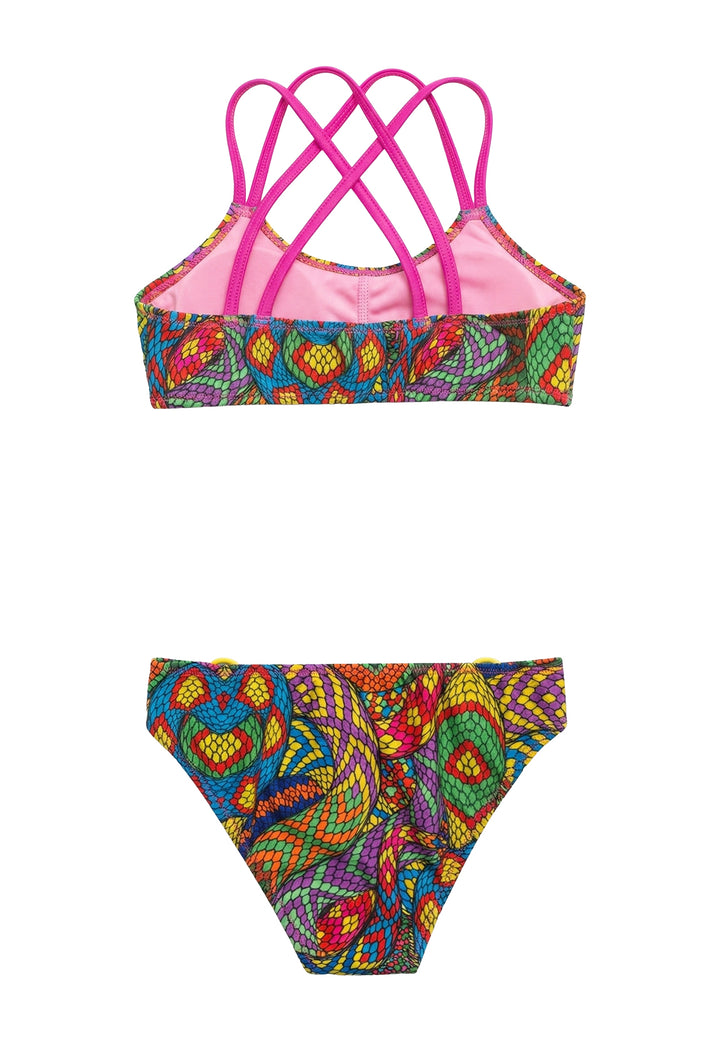 Costume multicolor per bambina