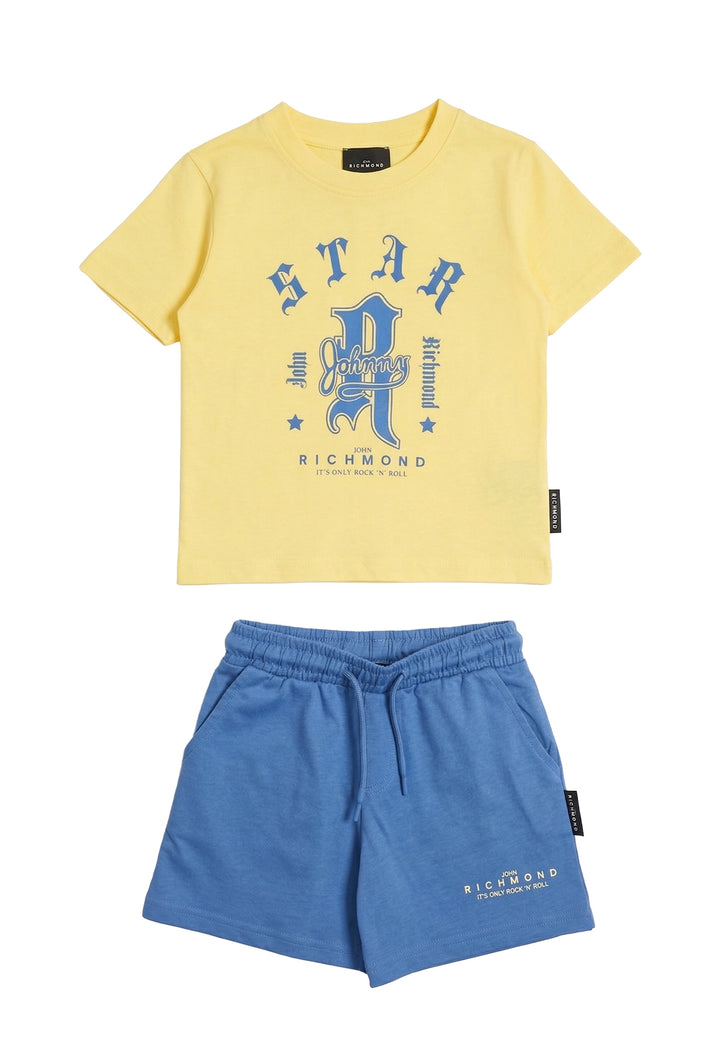 Completo giallo-blu per bambino