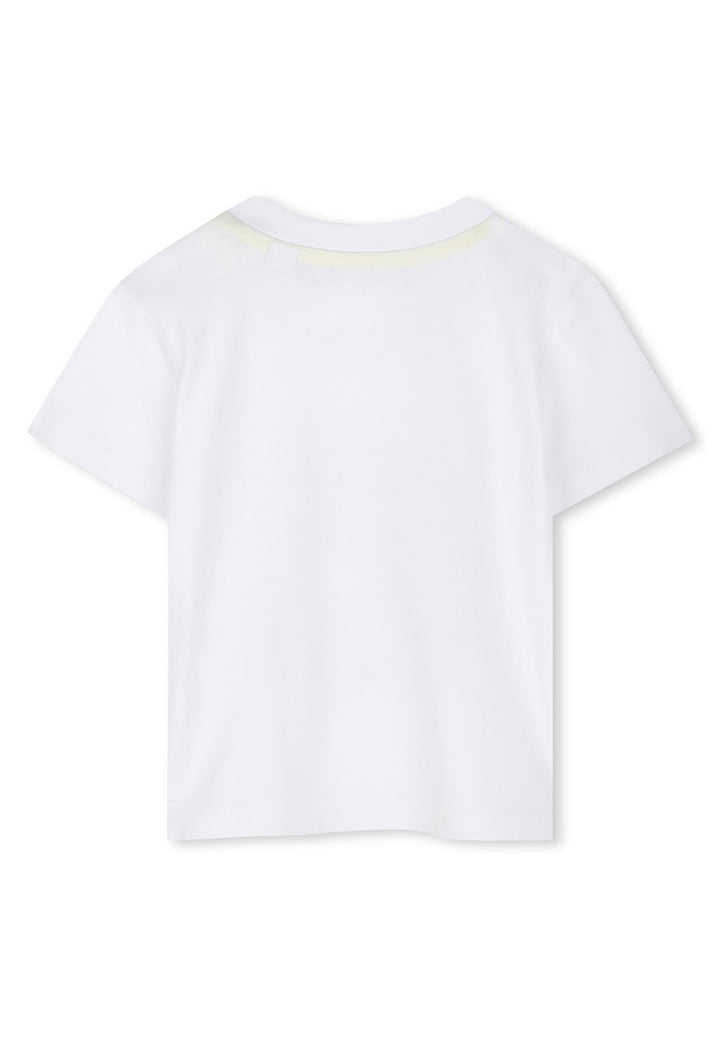 T-shirt bianca per neonato