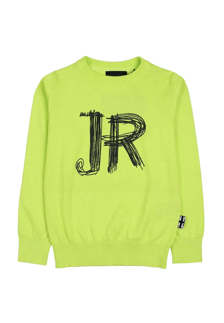 Maglione lime per bambino