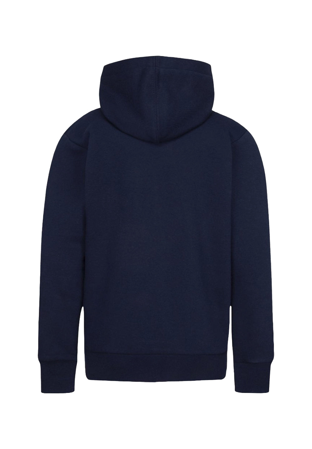 Felpa cappuccio blu per bambino