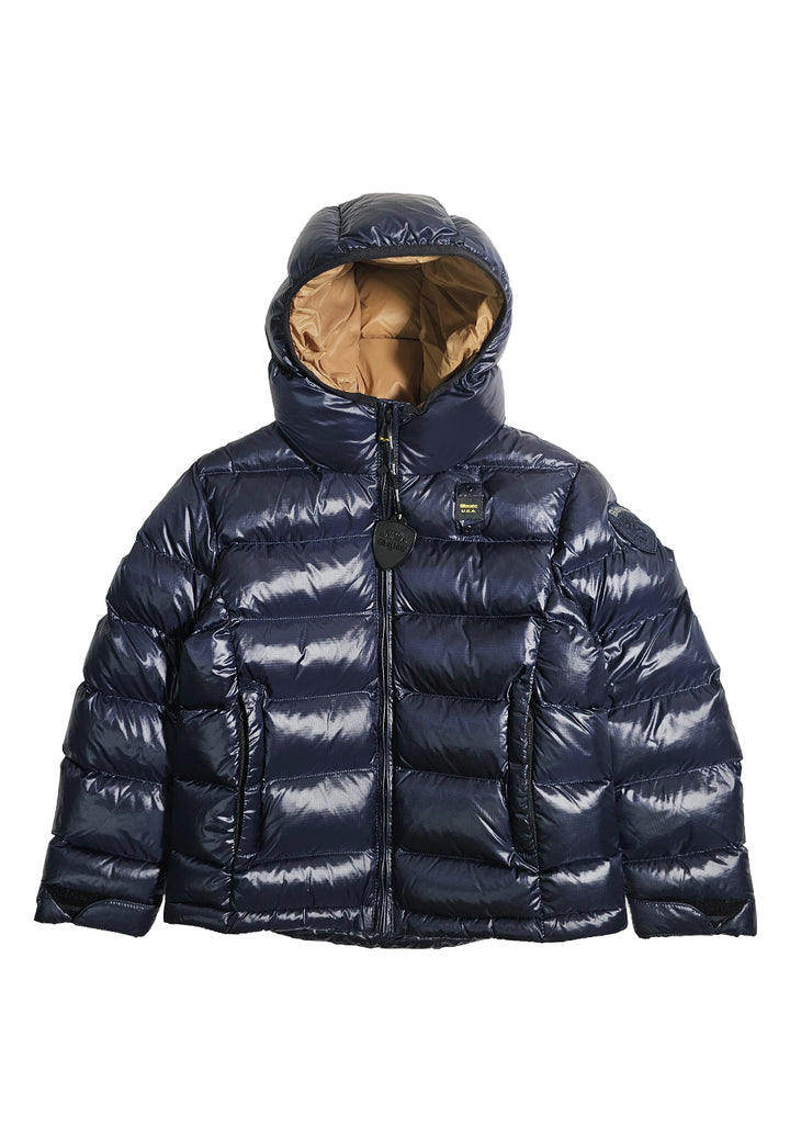 Blaue Jacke für Jungen