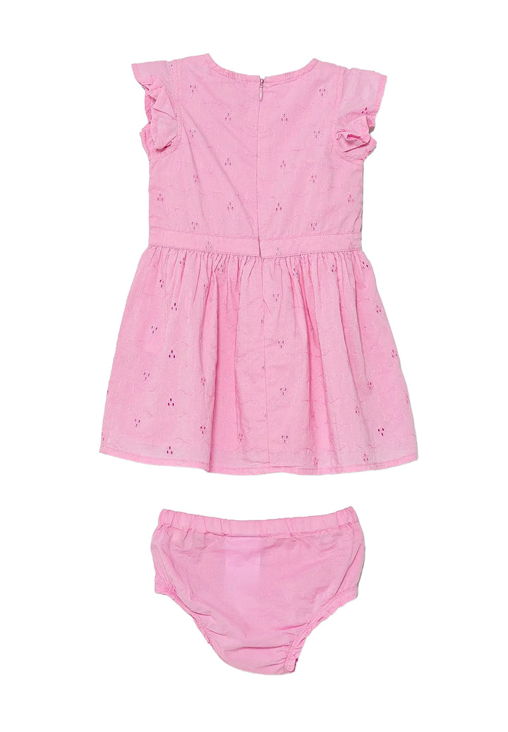 Vestito rosa per neonata