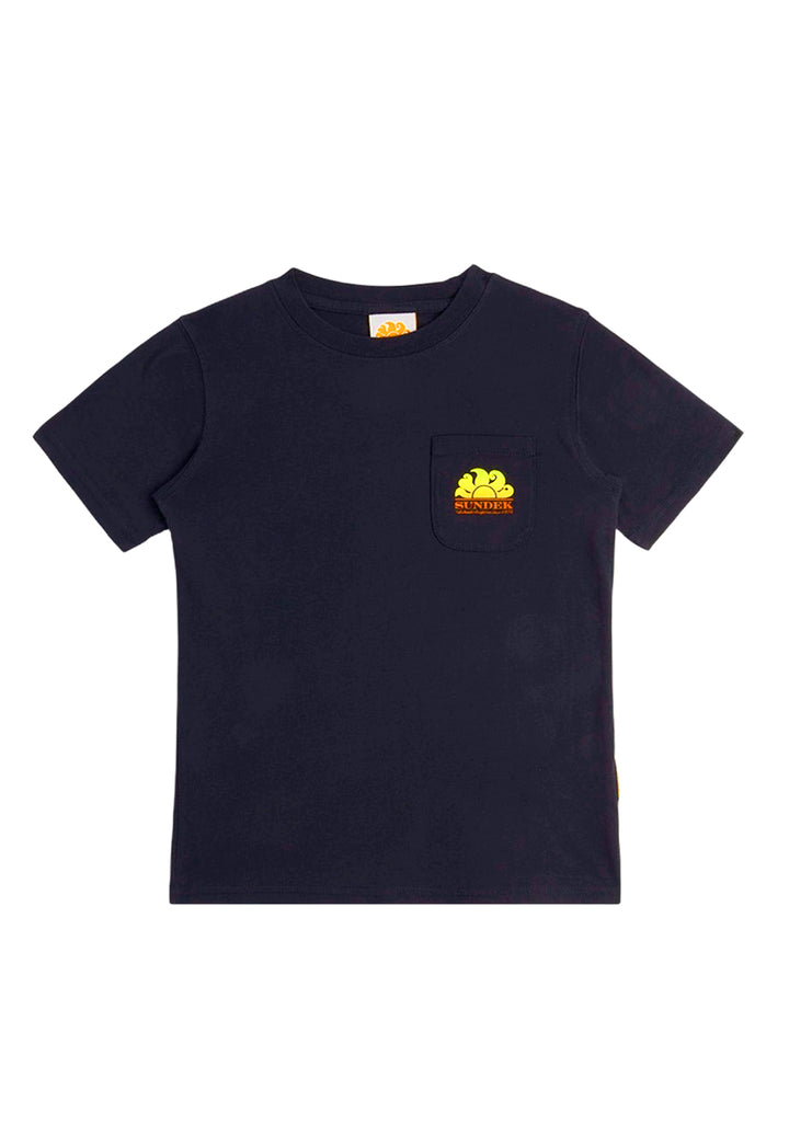 T-shirt blu per bambino