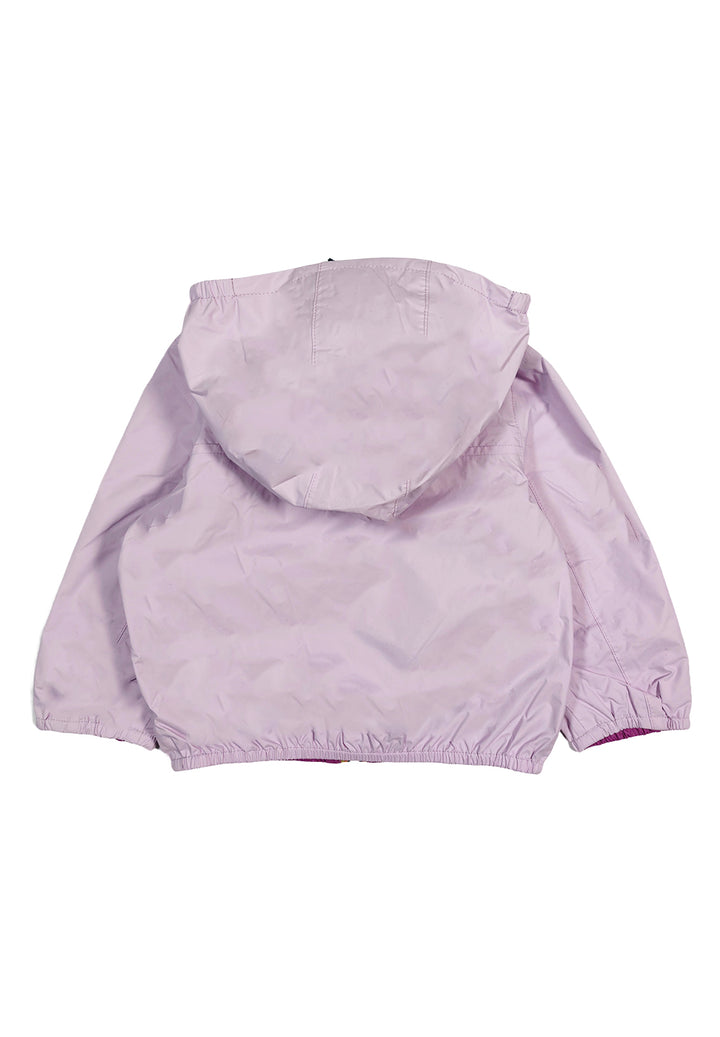 Giubbino reversibile lilla-viola per bambina